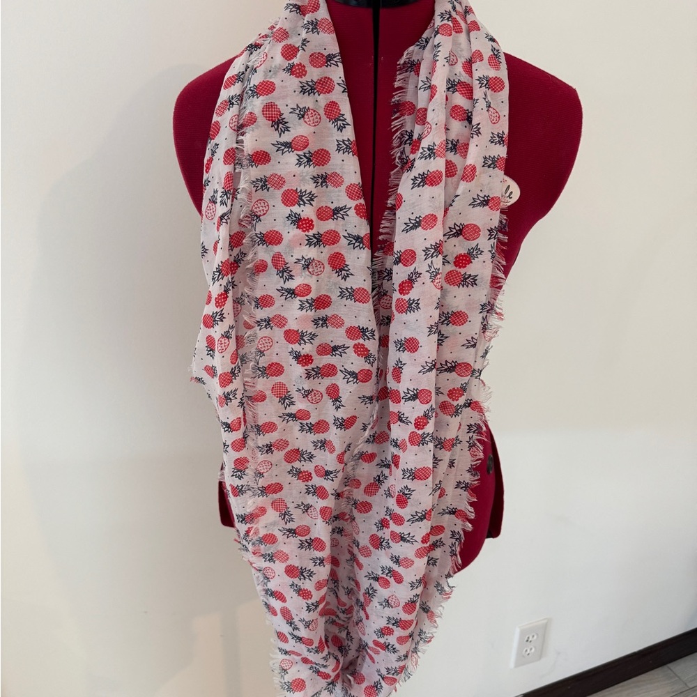 Floral Patterned Scarf